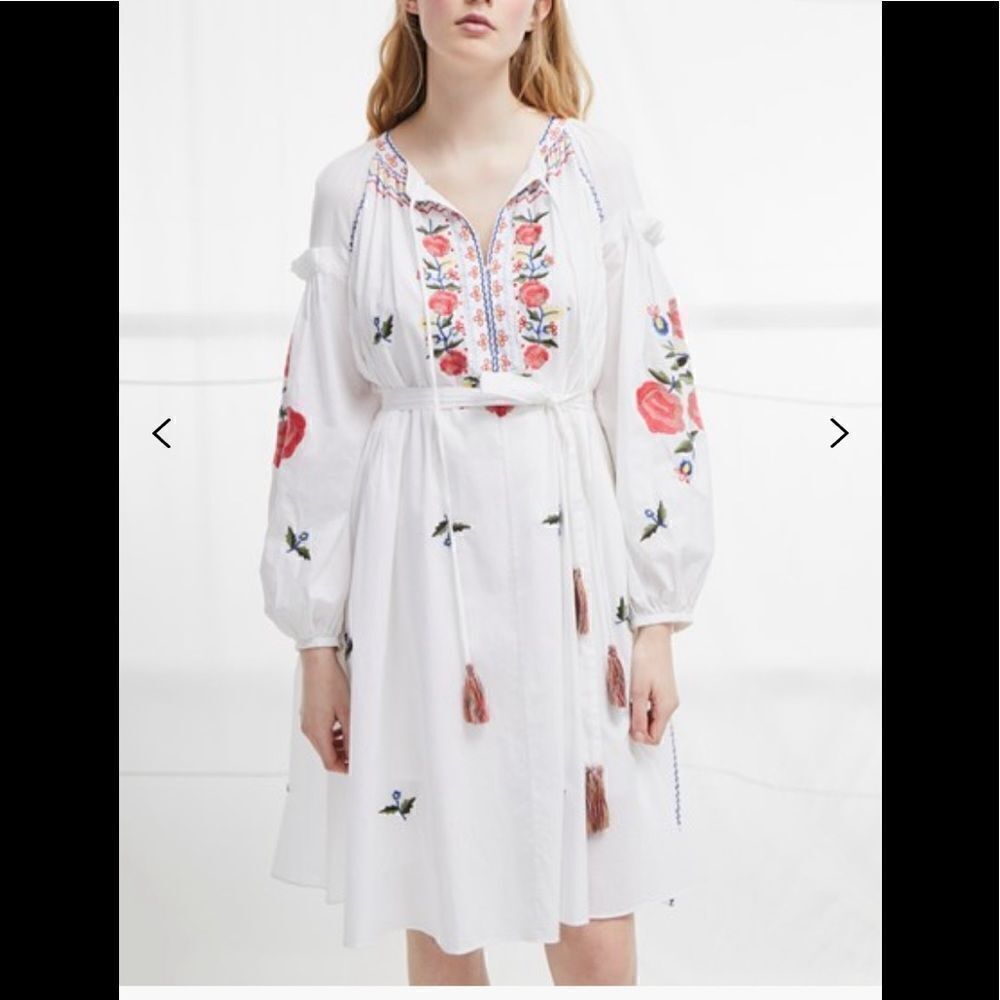 EDESSA COTTON FOLK DRESS - Picture 4 of 7